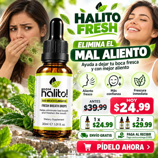 Serum eliminador de mal aliento